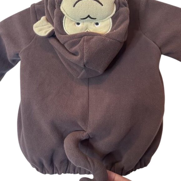 Carter's brown plush monkey costume size 6-9 months NWT - Picture 5 of 5